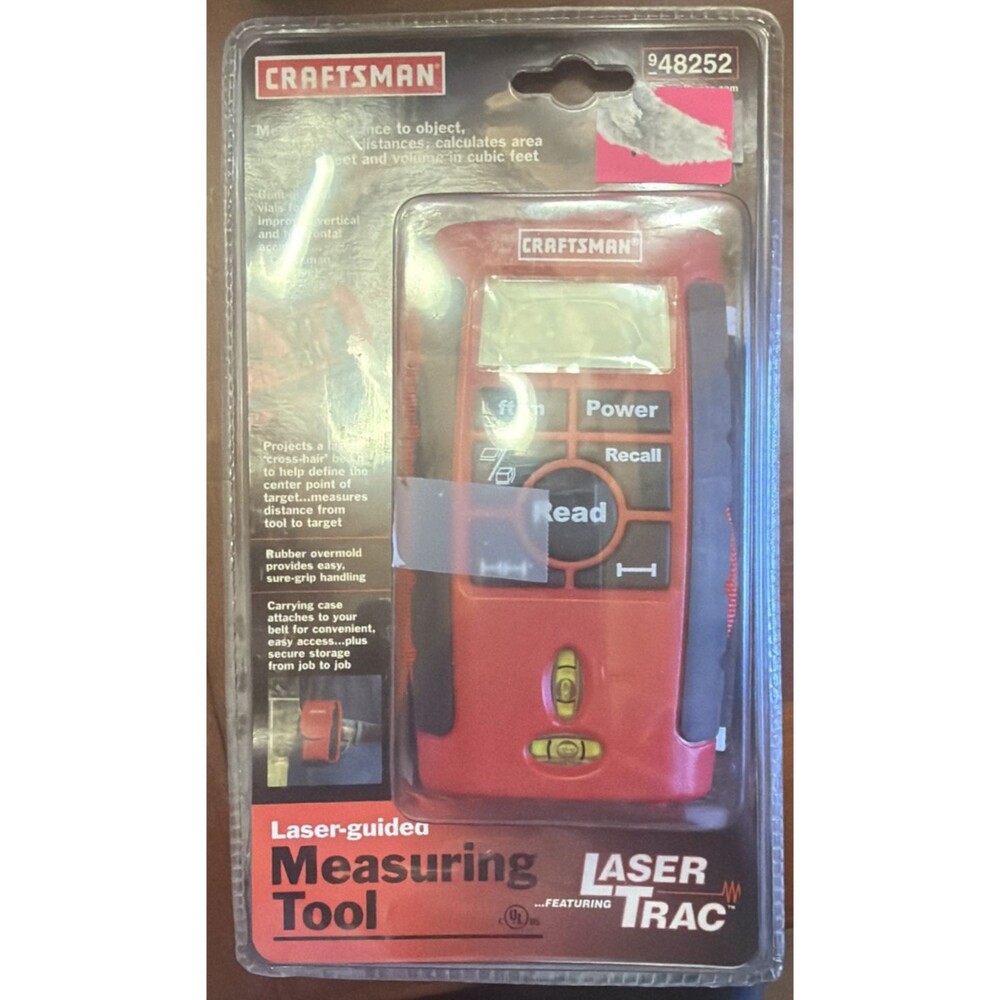 CRAFTSMAN Laser-Guided Measuring Tool w/ Laser Trac™ 2-50 Ft. Model 948252 NIP